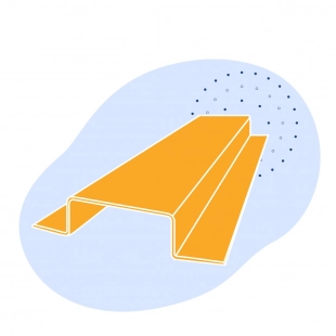 Корытный профиль стальной 70х32х32х3 мм Ст3кп ГОСТ 8283-93