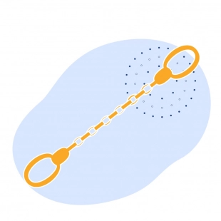 Строп цепной ВЦ 1 м 2 т