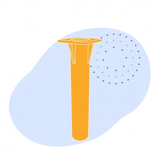 Закладная деталь фундамента ЗДФ-0.273-2.5 ОГКф-14.0