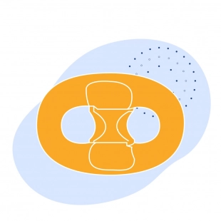 Звено Кентера соединительное якорной цепи ГОСТ 228-79 30x180x120x126x46 мм