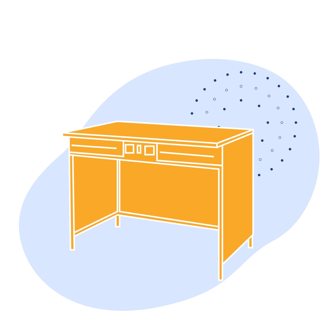 Стол электрифицированный 1200 ЛЛя ЛАБ ламинат 1200х600х850 мм