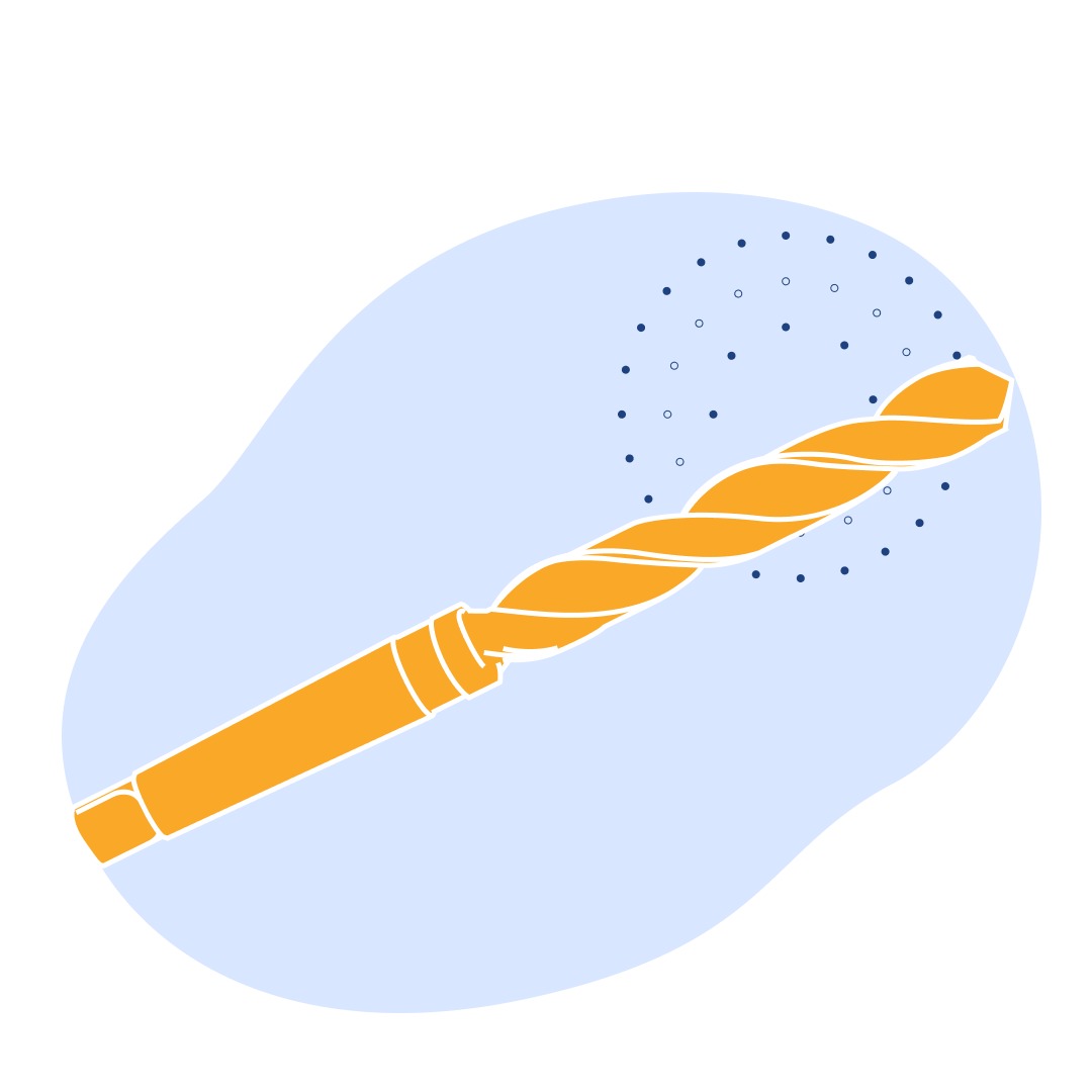 Сверло спиральное В 2 мм Р6М5 ГОСТ 20698-75