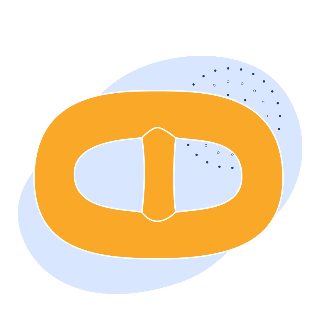 Якорное звено увеличенное с распоркой ГОСТ 228-79 20.5x123x82x74 мм