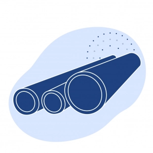 Труба нержавеющая электросварная 820х16 мм 12Х18Н10Т ГОСТ 10704-91