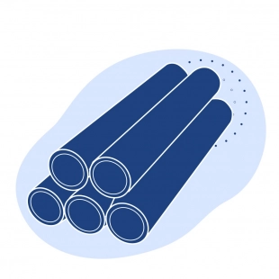 Труба нержавеющая хромированная 38х2.2 мм 08Х20Н14С2 ГОСТ 9941-81