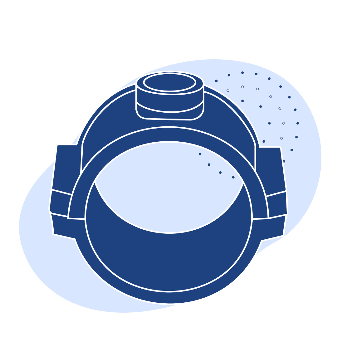 Хомут ПНД Ду 250 мм