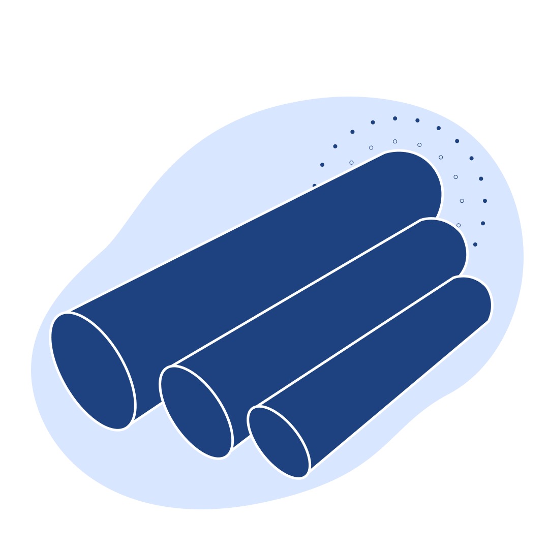 Труба ПНД безнапорная 90х6.7 мм SDR 13.6 ПЭ 80